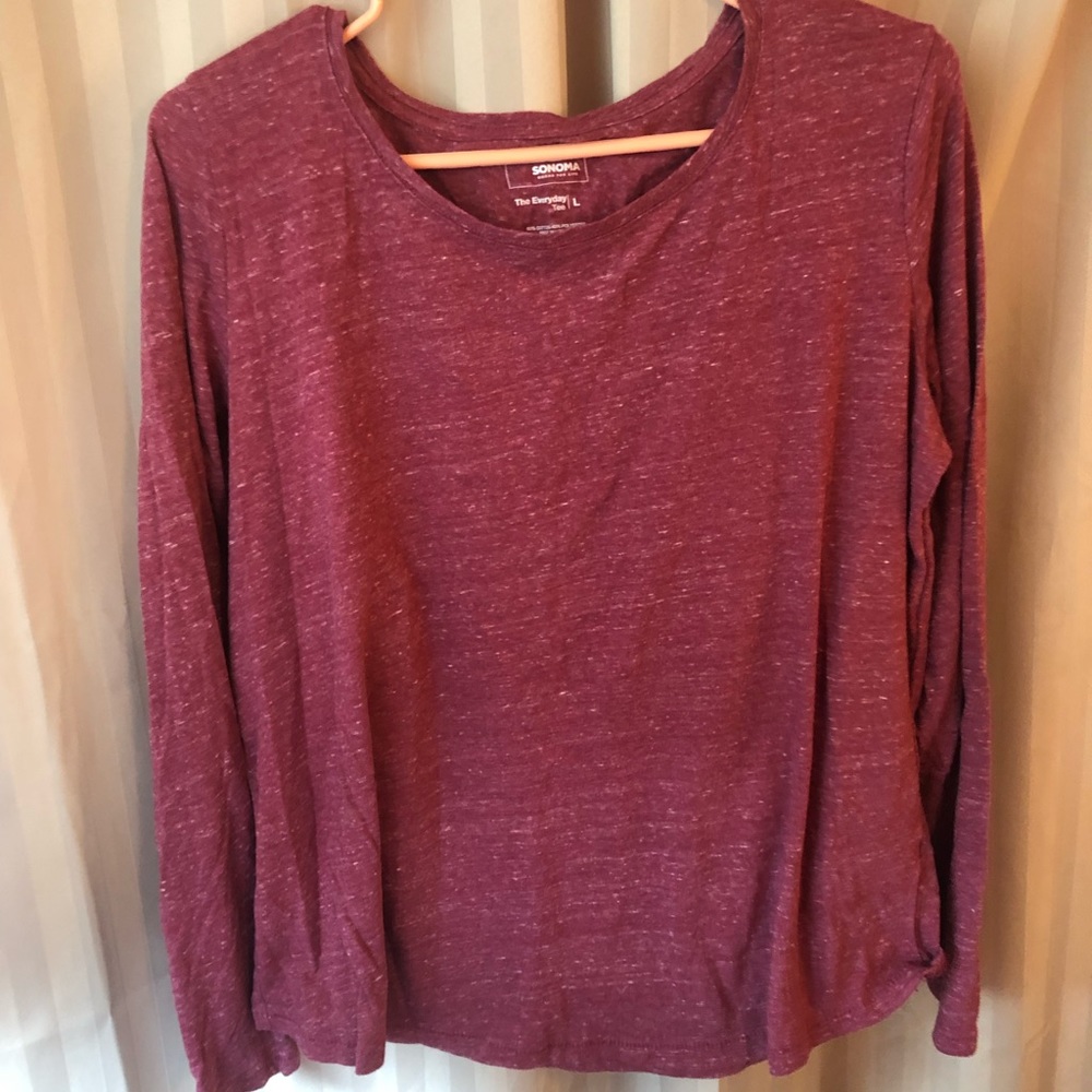 Red everyday long sleeve